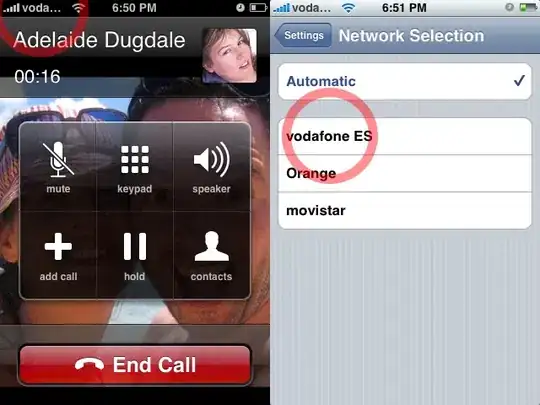 This is the manifest showing the package name and sdk target and min