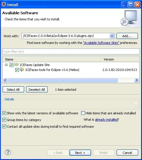 original and croped image