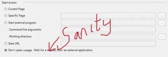 I've added a screenshot of part of the data