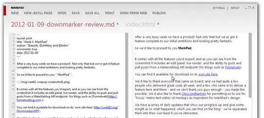 Type hinting working