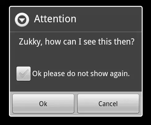 As you can see, I did "copy and paste" too. Changed only the message strings. It works beautifully.