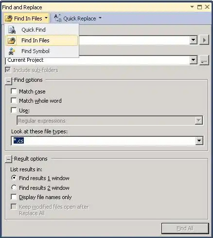 Output showing the array with garbage value
