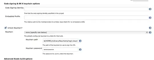 Screenshot showing the Popup window button having red text