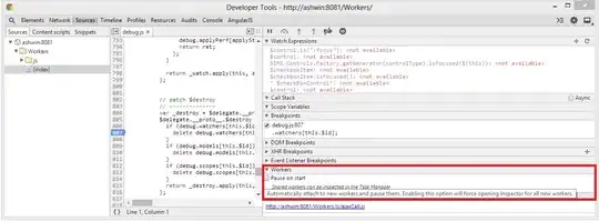 Here is the #document tag