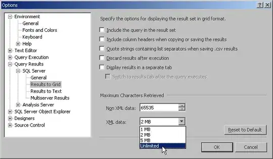 Christmas trees, after thresholding on HSV as well as monochrome brightness