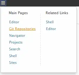 screenshot of error in browser