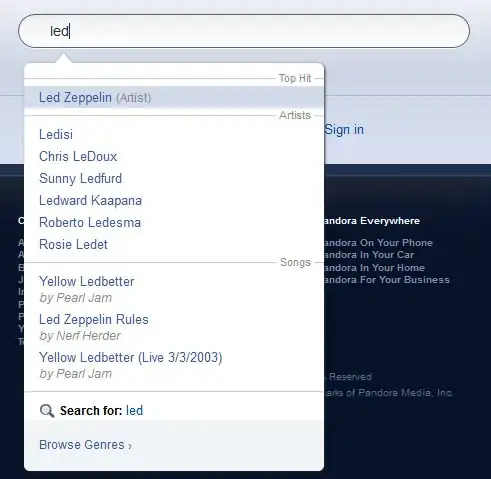 Screen shot from Chrome devtools