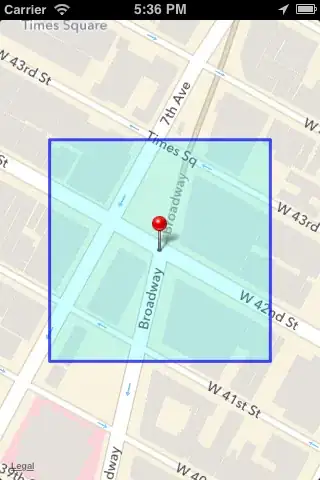 using span to define a square region