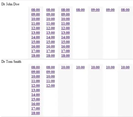 error for array version