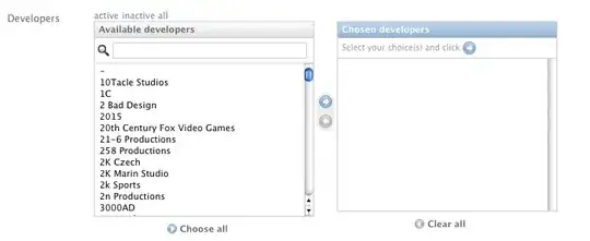 image after first update
