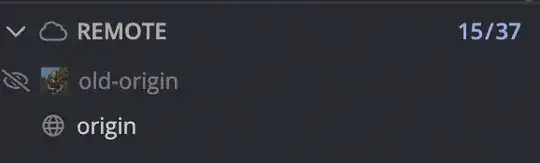 Screenshot showing the request body as sent