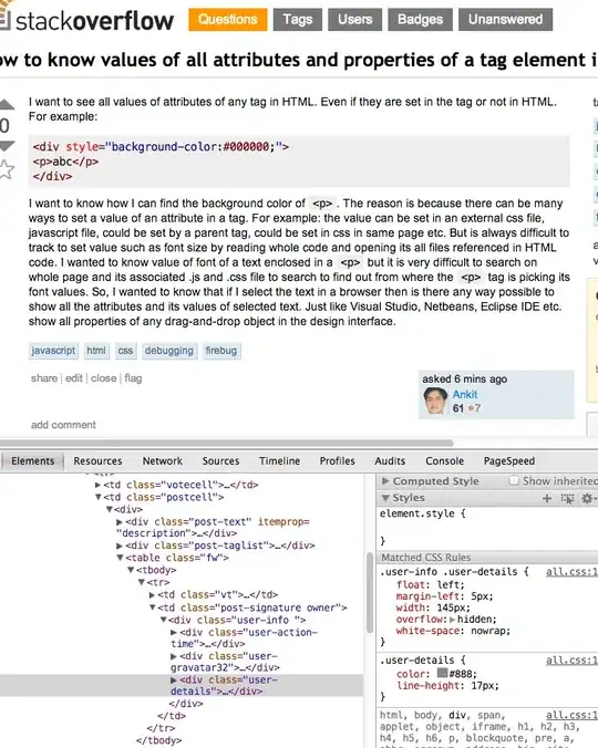 Place the circles like a table
