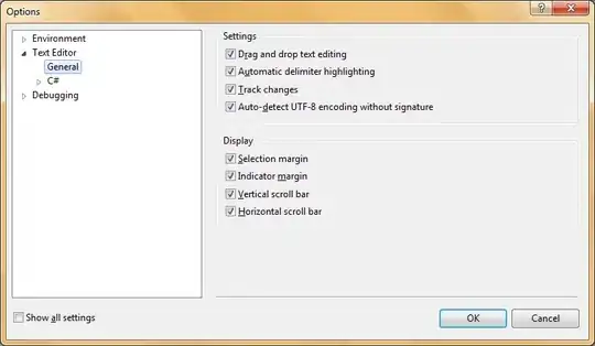specific part of an external website