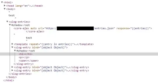 Jupyter notebook showing images with titles