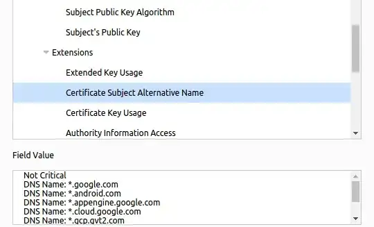 Chrome cert viewer