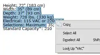 Input/Output Files Lists sections