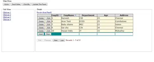 SSM param store screenshot