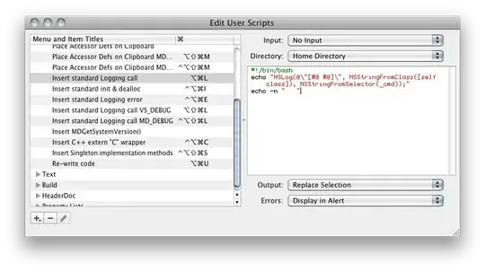 used csv-file in VSCode