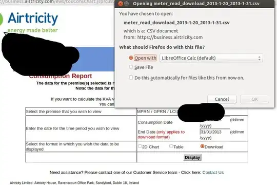 input box having a + and - button