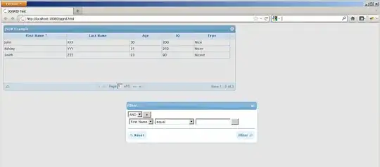 A Picture of my Sidebar. It has some icons from Fontawesome, and if you hover over one of the Items, there is text displayed next to the Sidebar