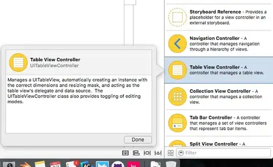 Illustration of hex color code assignment to variables previousColor & newColor
