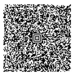 sample Deutsche Bahn Aztec barcode