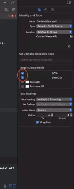 Target Membership Toggles