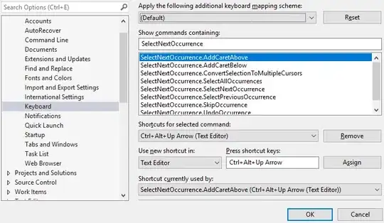 SelectNextOccurrence options