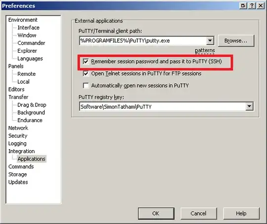 Preferences -> Integration -> Applications -> (select remember session password)