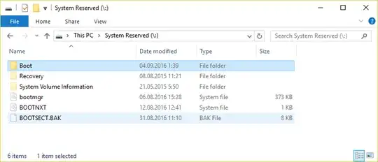 EFI partition in explorer