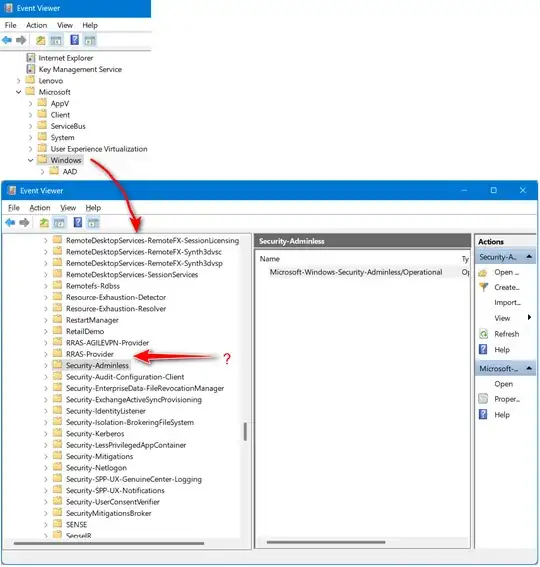 Windows Event Viewer