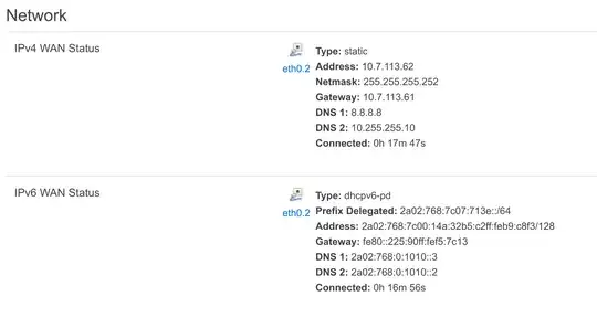 IPv6 is on in 17.x firmware